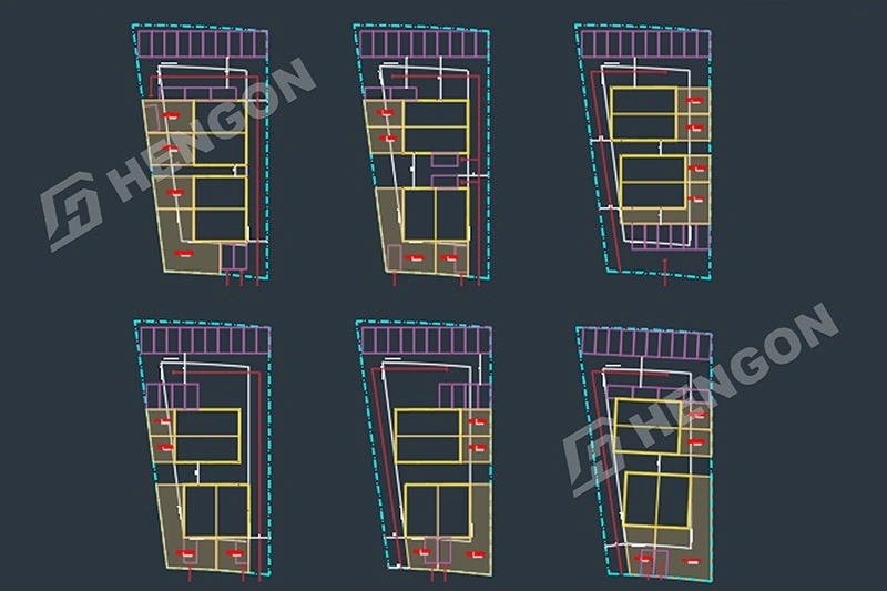 Un client uruguayen conçoit un projet d'appartements préfabriqués en acier avec Hengon