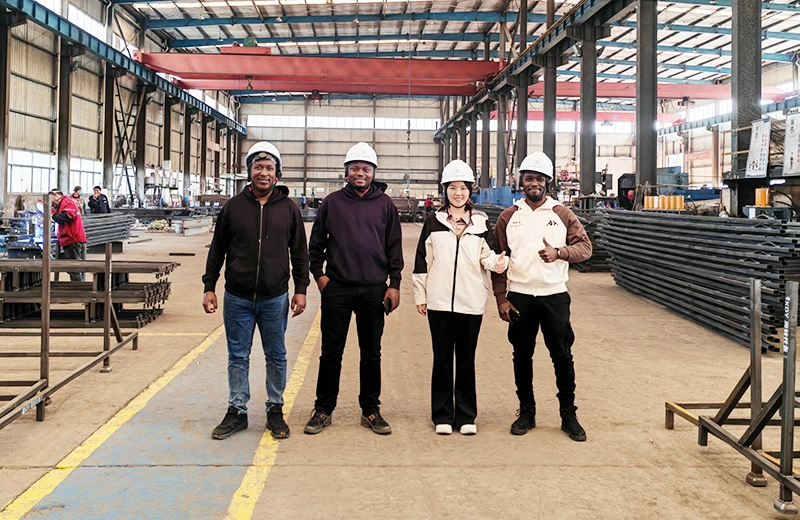 Bienvenue aux clients tanzaniens qui souhaitent visiter notre usine